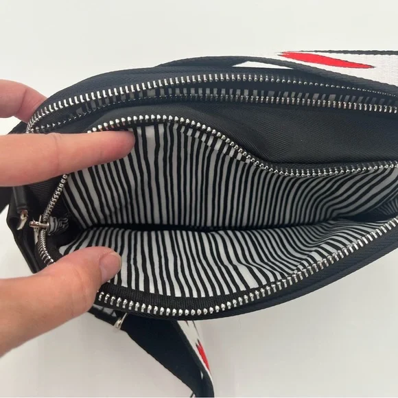 Brighton Love Black Crossbody Bag with Heart Strap - Picture 4 of 5